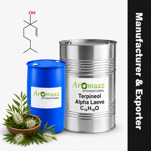 Aromaaaz International Terpineol Alfa Laevo Líquido 99.5% de Pureza, Saborizante Sintético Herbal de Grado Alimenticio - Product Image 1