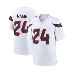 Conjunto de Uniforme de Rugby Blanco y Negro para Hombre, Ropa Deportiva Transpirable Personalizada para Adultos, Camisetas de Rugby Sublimadas OEM - Product Image 4