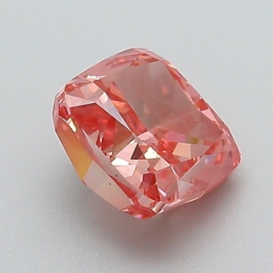 Diamant rose vif fantaisie certifié IGI, cultivé en laboratoire, taille coussin, diamant non monté pour la vente en gros de bijoux fins - Product Image 4