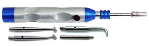 Pistolet de retrait de couronne dentaire en acier inoxydable, séparateur de couronne, instrument chirurgical dentaire manuel avec accessoires - Product Image 2