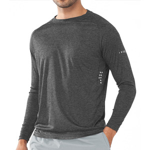 Top Quality Heavyweight Men's T-<b>Shirts</b> Drop Shoulder Long Sleeve T-<b>Shirt</b> <b>100</b>% <b>Polyester</b> Casual Relaxed Fit T <b>Shirts</b> For Men - Product Image 1