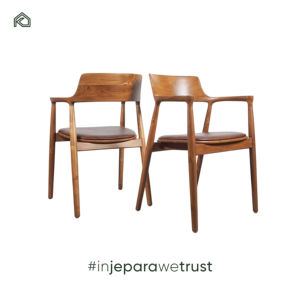 Sillas de Comedor de Estilo Moderno para Restaurante o Cafetería, Muebles Creativos de Madera Maciza de Teca Sungkai y Caoba, Sillones para Sala de Estar o Exteriores - Product Image 3