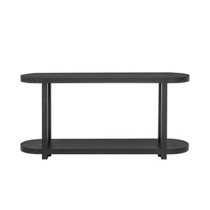 Mesa Consola Moderna Minimalista U_STYLE con Chapa de Fresno, Diseño de Escritorio Optimizado para Salas de Estudio, Entradas o Pasillos - Product Image 6