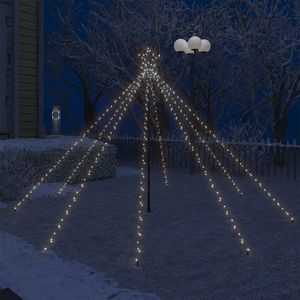 Lumière d'arbre LED blanc froid de 8 pieds de hauteur, lumières de Noël, catégorie de produits - Product Image 1