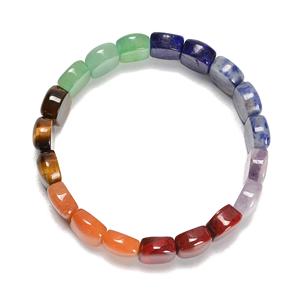 Nouveau bracelet jonc au design élégant, bracelet en pierres naturelles, améthyste, œil de tigre, style bohème unisexe, bijoux cadeau pour femme - Product Image 6