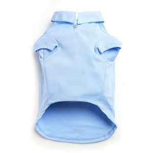 ODM Taiwán Polo 100% algodón liso sólido moderno ocio plegable lavable gato perro vestidos - Product Image 3