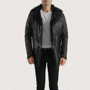 Expédition rapide Veste en cuir véritable pour homme style Cafe Racer Vêtements de motard en cuir de vache véritable Vente en gros - Product Image 3