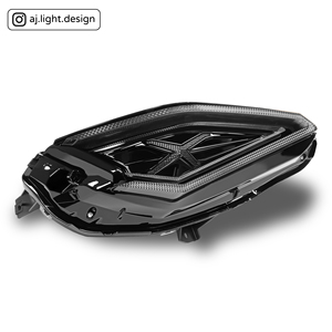 Feu arrière LED RGB à 2 lentilles, nouveau design AJLIGHT pour Yamaha XMAX 300 2023, rétrofit/amélioration moto V2/V3, Taïwan, 12 mois - Product Image 6