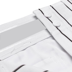 กางเกงเบสบอลดีไซน์ใหม่ปี 2026 คุณภาพสูง ราคาขายส่ง ผลิตตามสั่งจากปากีสถาน กางเกงขาสั้นเอวสูง ระบายอากาศได้ดี ไซส์ใหญ่ - Product Image 6