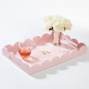 ถาดเรซิ่นทำมือ ลายแนวตั้ง โต๊ะกาแฟ ถาดเสิร์ฟ ดีไซน์ทันสมัย - Product Image 1