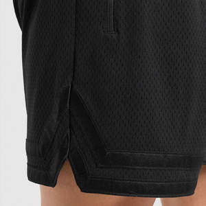 Bañadores de algodón 100% de color liso para hombre, shorts de playa de 5 pulgadas de entrepierna, de secado rápido, ecológicos, de alta calidad, impermeables, con cordón ajustable. - Product Image 6