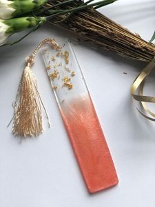 Marcapáginas de Resina Hecho a Mano para Libros, Marcapáginas Único y Colorido con Diseño Decorativo, Regalo de Lectura Personalizado para Amantes de los Libros - Product Image 6