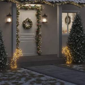 ไฟคริสต์มาส LED สีขาวอบอุ่น ตกแต่งเหล็ก ขนาดกลาง - Product Image 1