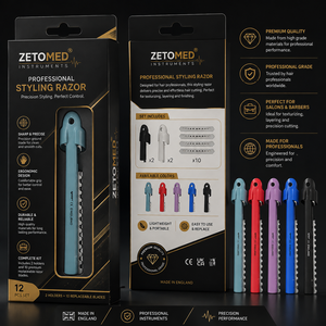 Finger Razor Finger <b>Ring</b> Hair Shaping & <b>Thinning</b> Razor for Barbers - Product Image 5