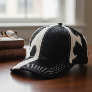 Gorra de Béisbol de Cuero Vacuno, Sombreros Oxford Estilo Vaquero, Sombreros Occidentales de Primera Calidad para Viajes, Pesca y Aventuras al Aire Libre, Marca Privada, Venta al Por Mayor - Product Image 2