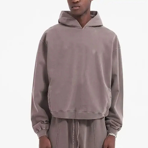 Women <b>Men</b> Winter 100% Cotton Fleece Tracksuit Custom Print <b>Pullover</b> Style 2 1 Design Elastic Waist Plaid Pattern 300g Fabric - Product Image 5