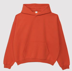 เสื้อฮู้ดดี้ผู้ชาย สีพื้น ผ้าฝ้ายเฟรนช์เทอร์รี่ ถักทอแบบสบายๆ ทรงปกติ แขนยาว สำหรับฤดูหนาว เป็นมิตรกับสิ่งแวดล้อม กันลม ระบายอากาศได้ดี - Product Image 4