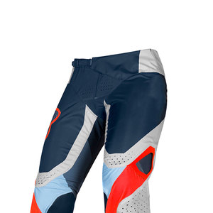 Pantalones de Motocicleta para Mujer, Diseño Nuevo, Bloques de Color Azul Marino, Naranja y Gris, Transpirables, de Spandex y Nailon, para Todas las Temporadas, Ropa de Carreras - Product Image 5