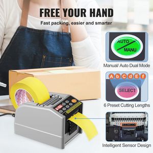 Macchina Automatica Elettrica per Taglio Nastro Adesivo 6-60mm con Dispenser e Macchina per Imballaggio - Product Image 2