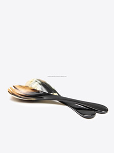 La mejor cuchara de cuerno a medida, cuchara de cuerno personalizada orgánica, decoración clásica para el hogar por Unique Craft India con cuerno de búfalo de agua Natural - Product Image 4