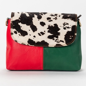 Femmes Unique imprimé Animal en cuir recyclé bandoulière fourre-tout sac à main élégant Western à la mode épaule fronde sac de messager nouveau - Product Image 2