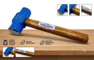 Martillo de Banco de Grado Industrial HIRA de 2-1/2 Libras Forjado a mano con mango de bambú o madera - Product Image 2