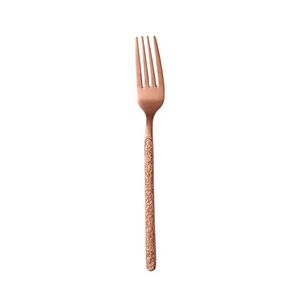 Ensemble de couverts de luxe en acier inoxydable noir avec manche gravé – Cuillère, fourchette, couteau – Vaisselle moderne pour table à manger et cuisine - Product Image 5