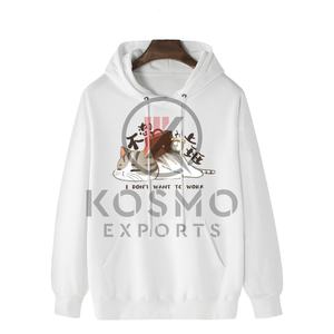 Suéter con Capucha para Hombre, Estilo Invernal, 100% Algodón Ecológico, con Cordón Ajustable, Bordado Personalizado, Venta al Por Mayor - Product Image 1