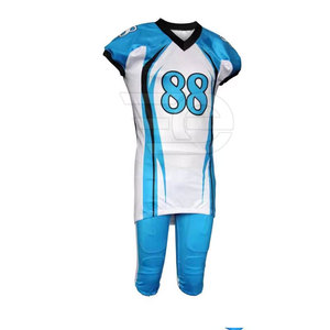 Uniforme de Entrenamiento de Fútbol Americano Personalizado, Duradero, de Alta Calidad, Transpirable, Cómodo, con Estampado por Transferencia de Calor, para Hombre Adulto - Product Image 2