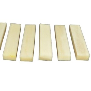 Ébauches de nut et de selle de guitare en os de buffle écologiques ILAHI, polies, carrées, de haute qualité - Product Image 2
