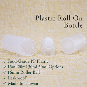 Matte Texture 15ml <b>Plastic</b> Roll on <b>Bottle</b> Deodorant - Product Image 2