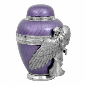 โกศเผาศพอลูมิเนียมสำหรับผู้ใหญ่ชายและหญิงขี้เถ้าโกศโลหะโกศ - Product Image 1