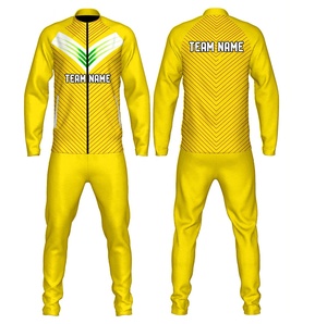 Chándal de sublimación para hombre con cremallera completa, traje de entrenamiento para hombre, que absorbe la humedad, ropa deportiva cómoda para correr y gimnasio. - Product Image 6