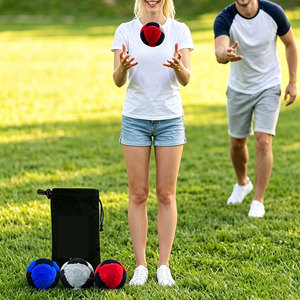 Hacky Sacks Clásicos para un Estilo de Vida Activo, 8 Paneles, Ligeros, Profesionales, Personalizados, Duraderos, para Sesiones de Práctica - Product Image 6