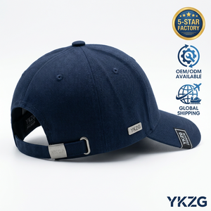Minimalist Baseball <strong>Cap</strong> with Metal Logo Premium Cotton Curved Brim Dad <strong>Hat</strong> Breathable Sports Sun <strong>Cap</strong> for <strong>Men</strong> Urban Streetwear - Product Image 1