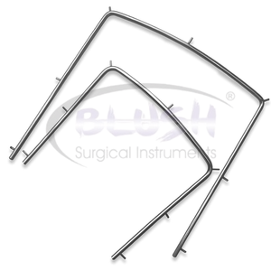 Dental Rubber Dam Starter Kit 18 Pcs Set <b>Frame</b> Punch <b>Clamps</b> Stainless Steel Surgical Grade Autoclavable Manual By Blush Surgical - Product Image 4
