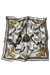 Tela de Satén Personalizada con Impresión para Bufandas, para Eventos de Marketing de Marca Blanca en Europa e Israel, Fabricación OEM y ODM - Product Image 2