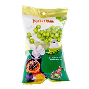 Petits pois verts salés croustillants prêts à consommer pour les collations quotidiennes, emballage de détail et distribution en vrac - Product Image 4