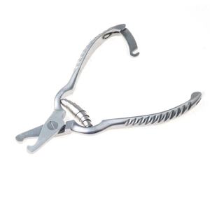 Stainless Steel Nail <b>Puller</b> Curved Cuticle Remover Wide Jaw Pliers for Toe and Finger Care - Product Image 5