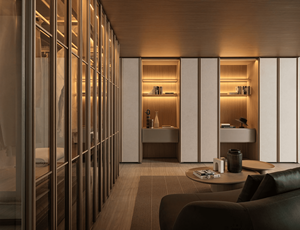 Armario de Dormitorio Moderno y Ecológico Personalizado de JY Project, con Paneles de Altura Ajustable, Mueble de Armario para Apartamento, Fabricado en MDF - Product Image 2