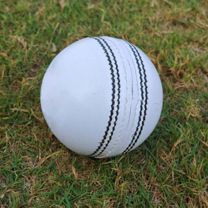 Two-Piece Leather Cricket White Ball-Customizable Color/Logo/Size High Quality Durable Hand-Stitched Ambidextrous - Product Image 6