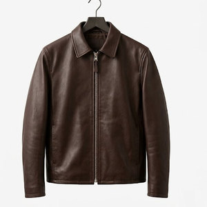 Designer Men Leather <b>Jacket</b> High Quality Genuine Stylish <b>Biker</b> <b>Jacket</b> Perfect For Fashion Lovers And Outdoor Wear - Product Image 1