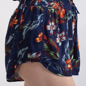 Shorts de Playa Personalizados para Mujer - 100% Algodón, Transpirables, Ecológicos, Resistentes al Viento, de Secado Rápido, Cintura Elástica, Servicio OEM - Product Image 4
