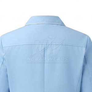 Bata de laboratorio clínica corta para médicos, uniforme médico, diseño profesional, logotipo personalizado, fabricación a granel, venta al por mayor - Product Image 5