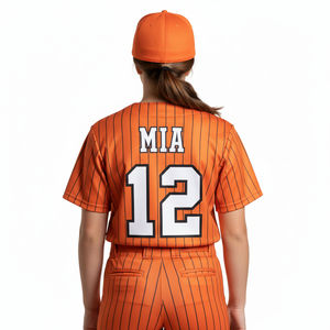 Uniforme Deportivo de Béisbol al por Mayor de Alta Calidad, Impreso y Sublimado, 100% Poliéster, de Secado Rápido y Transpirable, Camiseta y Pantalón - Product Image 4