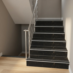 11mm/20mm Matte Porcelain Step Riser <b>Tiles</b> 1200x300mm & 1200x200mm Anti-Slip Stone & Wood Look Stair Treads for Hall Outdoor Use - Product Image 5