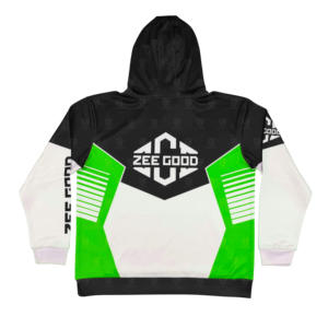 เสื้อฮู้ดดี้กีฬาแบบสั่งทำพิเศษ ผ้าฝ้าย 100% เป็นมิตรกับสิ่งแวดล้อม ระบายอากาศได้ดี มีกระเป๋า ผลิตในปากีสถาน รับผลิตแบบ OEM - Product Image 2