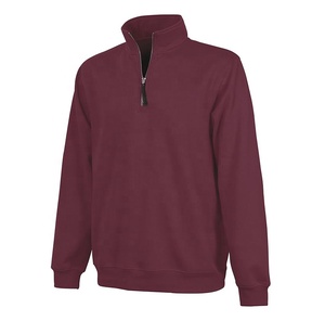 Sweat-shirt demi-zip pour homme, qualité supérieure, pull à quart de zip, molleton doux, manches longues, haut décontracté pour l'hiver, idéal pour le quotidien - Product Image 2