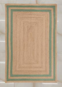 พรมปูพื้นทำมือสไตล์บ้านไร่ชนบทจากเส้นใยปอกระเจา ตกแต่งพื้นบ้านสไตล์โบฮีเมียน - Product Image 4