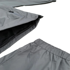 Custom Logo Printed Winter Waterproof Lightweight Cotton Windbreaker Men's <b>Track</b> <b>Suit</b> Set with 2 in 1 Design for Outdoor Use - Product Image 6